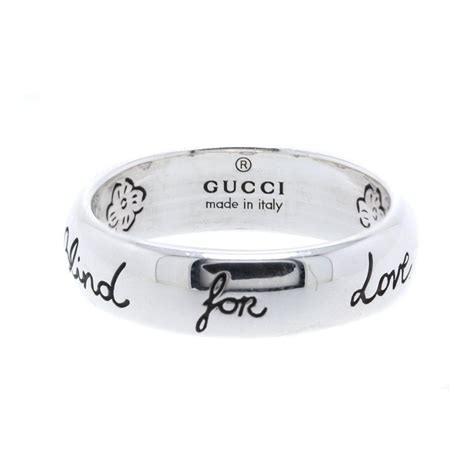 gucci gg diamond ring|Gucci blind for love ring.